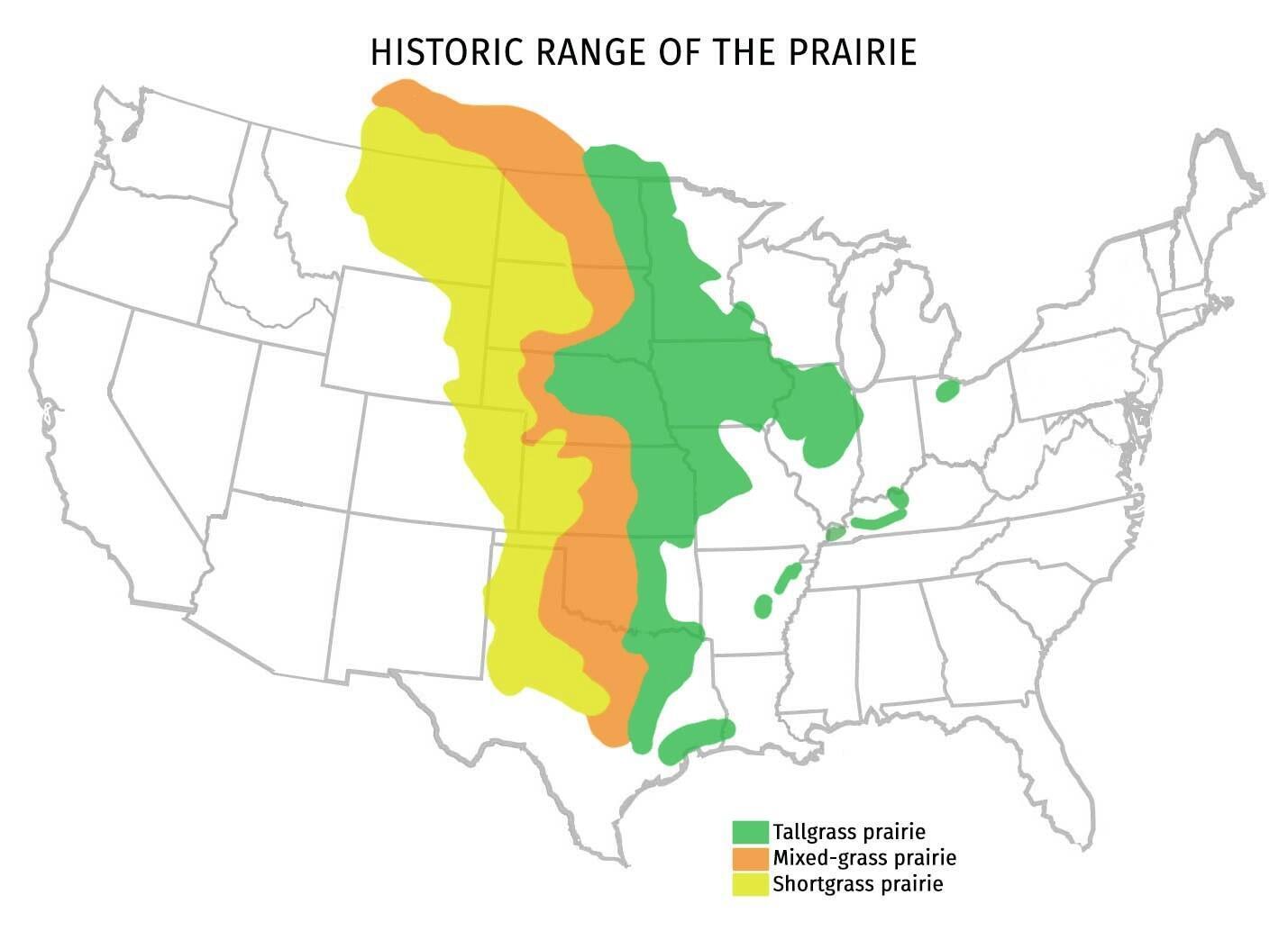 historic prairie map